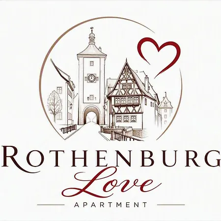 Rothenburg Love - Altstadtnah Mit Parkplatz, Terrasse Und Kueche